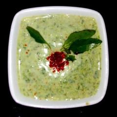A picture of Bathue ka raita.