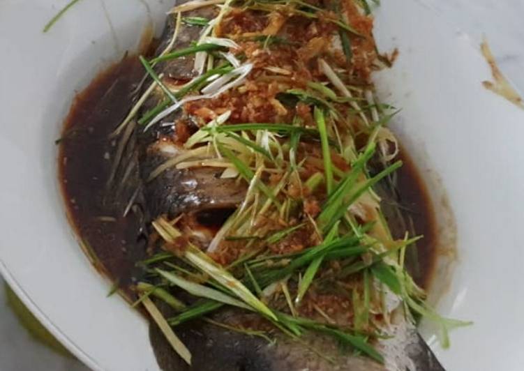 PATUT DICOBA! Resep Hongkong style steam fish