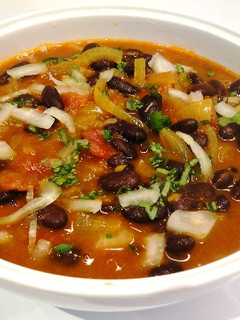 A picture of Rajma Chawal.
