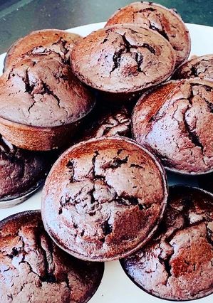Une photo de Muffins Healthy Chocolat 0 % culpabilité 100% plaisir