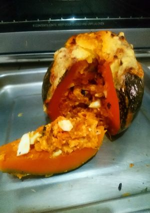 Una foto de Auyama rellena
