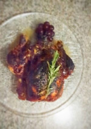 Una foto de Pollo al horno