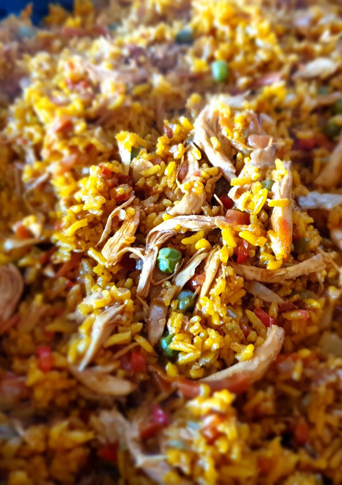 Una foto de Mi arroz con pollo