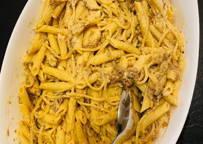 Creamy pasta 🍝 recipe main photo