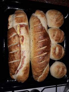 Una foto de Pan casero relleno o saborizados