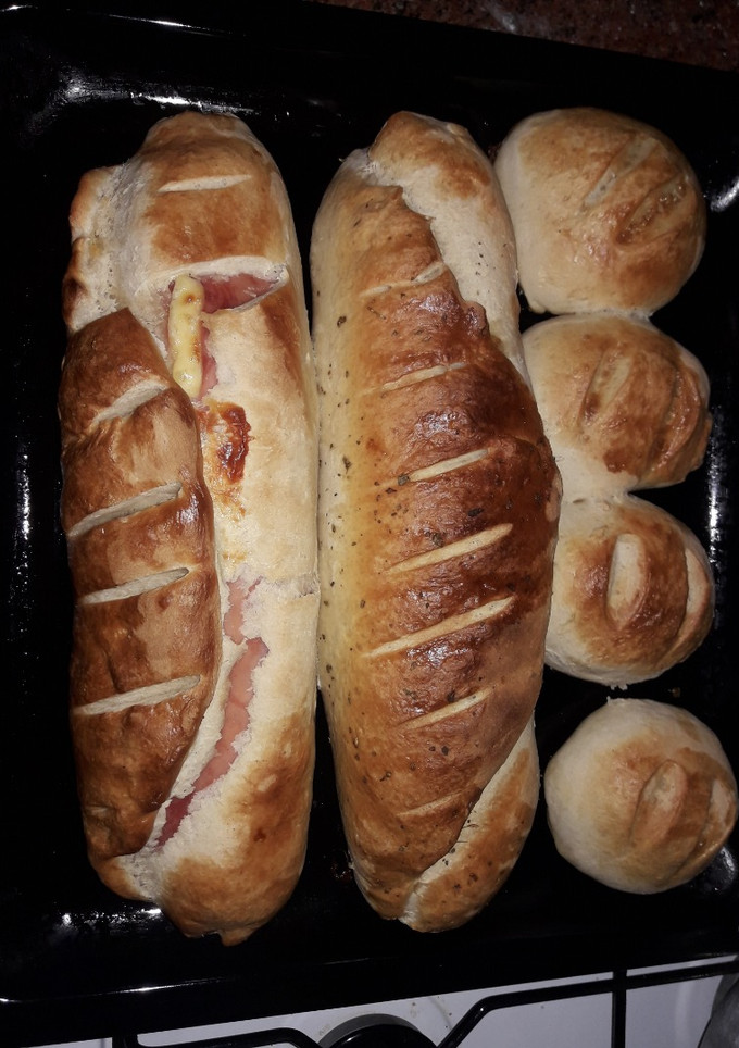 Una foto de Pan casero relleno o saborizados