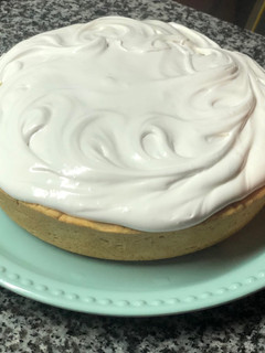 Una foto de Lemon pie en sartén