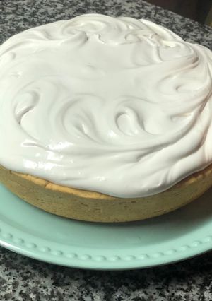 Una foto de Lemon pie en sartén