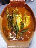 แกงส้มปลาใส่ถั่วพลู