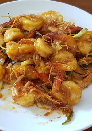 Foto resep Udang saus mentega/margarin