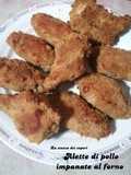 #191 Alette di pollo impanate al forno