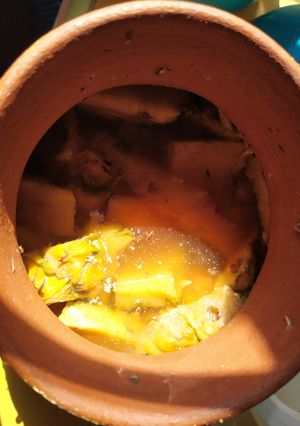 Una foto de Tepache de piña