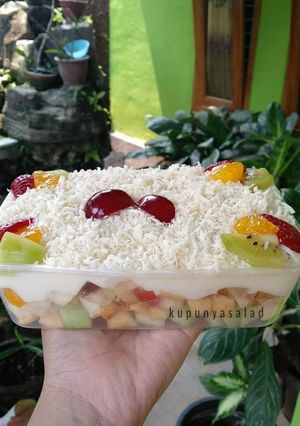Foto resep Salad Buah Premium Untuk Jualan