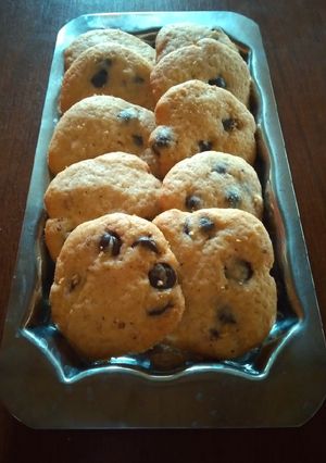Una foto de Galletitas con chips de chocolate