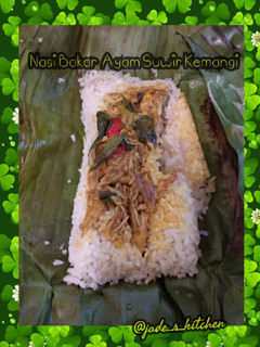 Foto resep Nasi Bakar Ayam Suwir Kemangi