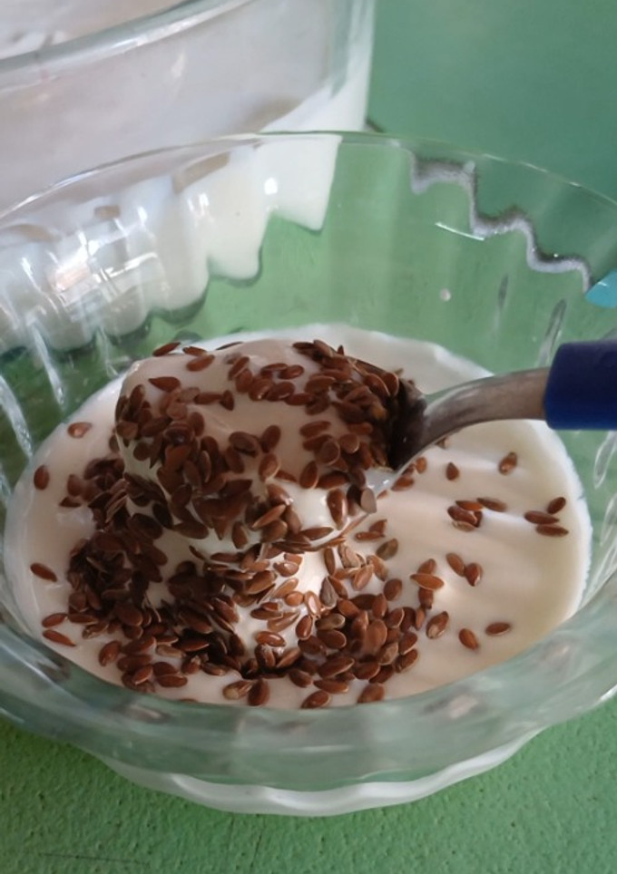 Una foto de Yogurt griego casero