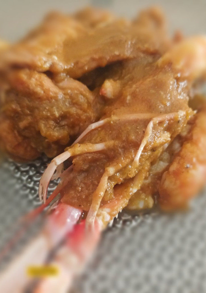 Una foto de Conejo guisado con cigalas