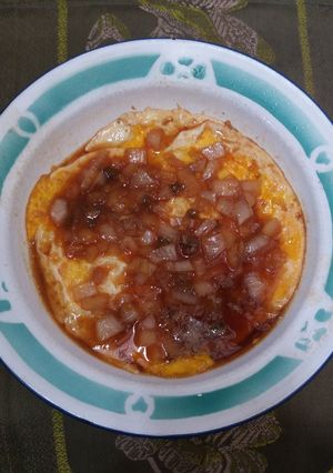 Foto resep 835. Telur saus tiram cabe rawit