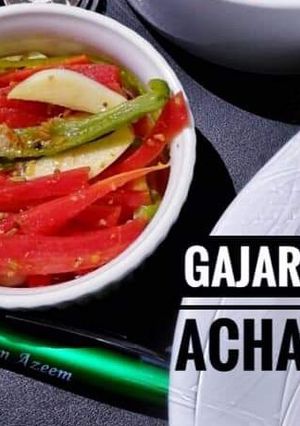 A picture of Gajar ka Achar !!.