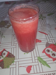 Una foto de Licuado de sandía