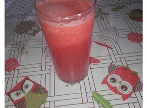 Una foto de Licuado de sandía