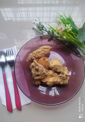 Foto resep Ayam goreng tepung