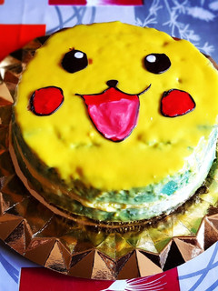 Una foto de Tarta Pikachu