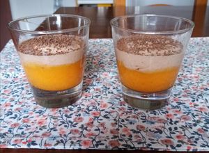 Foto principal de Flan de caqui saludable