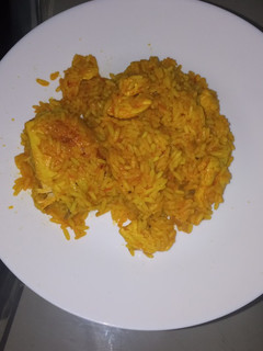 Una foto de Arroz con pollo