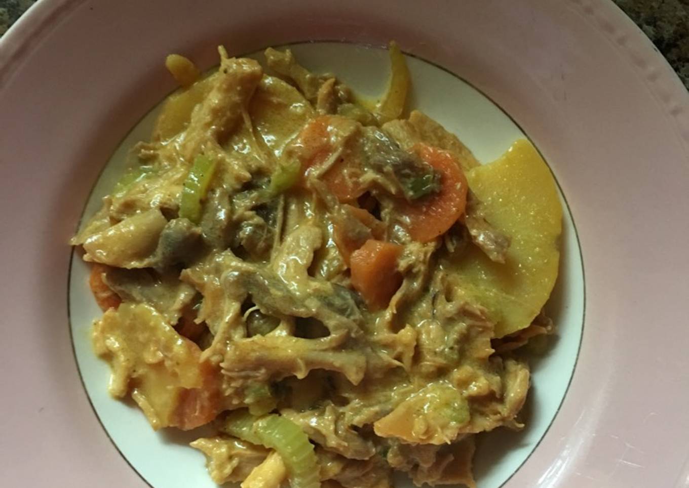 Pollo desmenuzado a mi estilo 😉