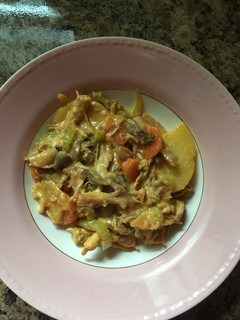 Una foto de Pollo desmenuzado a mi estilo 😉