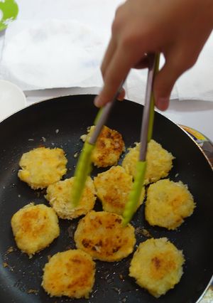 【展賦小廚】玉米起司可樂餅 的食譜成品照片