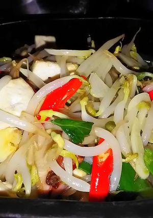 Foto resep Tumis tauge tahu