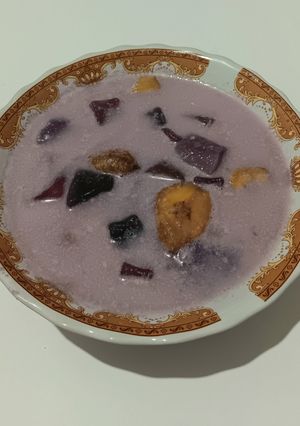Foto resep Kolak Ubi Ungu Pacar Cina dan Pisang