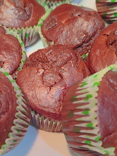 Una foto de Muffins de chocolate Saludables! sin gluten, sin azúcar y sin lactosa 🍫🧁