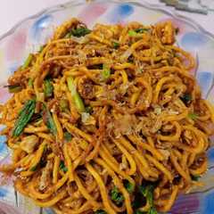 Foto resep Mie Aceh Telur Udang