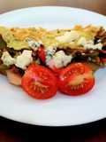 Omelette con verduras