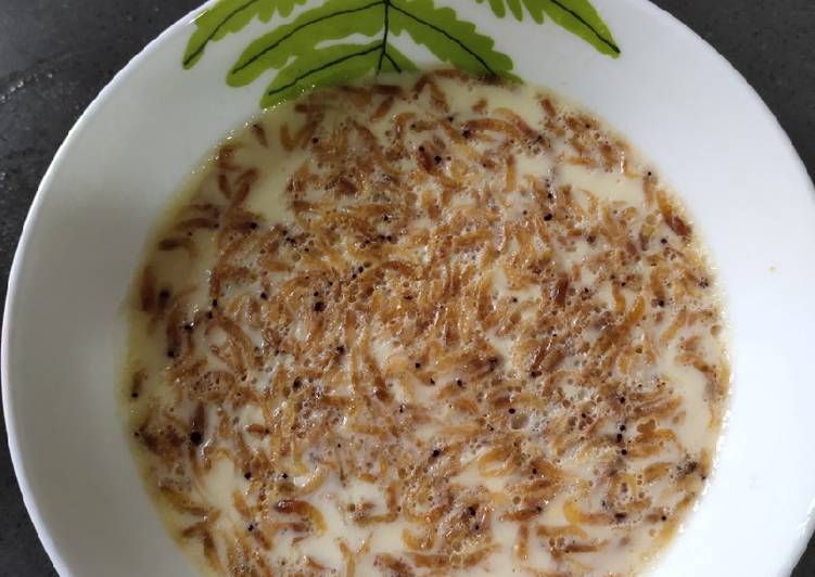 Steam Egg with Dried Tiny Shrimps