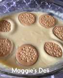 Flan de galleta en microondas