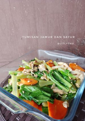 Foto resep Tumisan Jamur dan Sayur