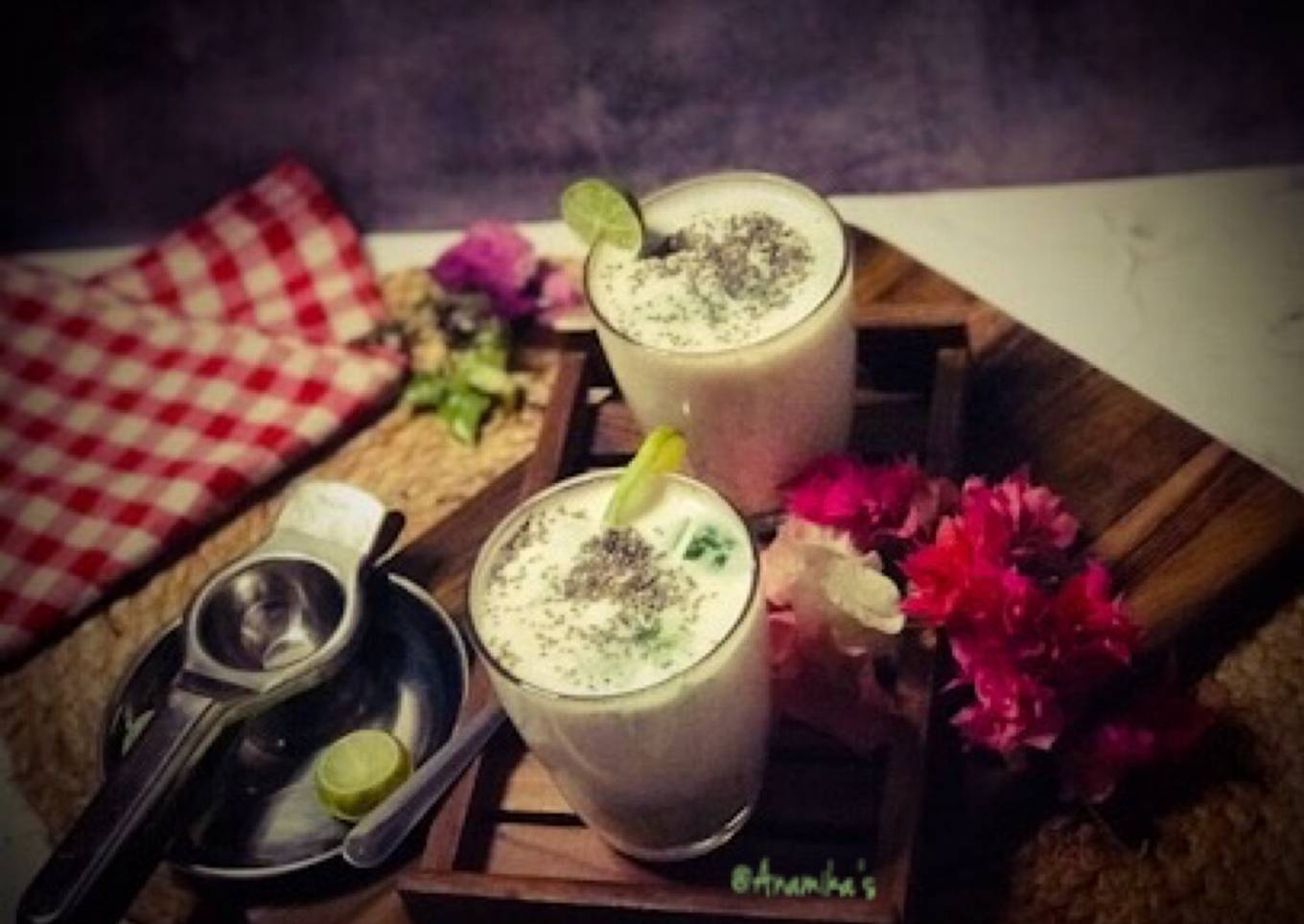 Healthy Summer Coolers: Yoghurt & Coconut Milk Lassi 🥤