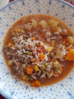 Una foto de Guiso de arroz