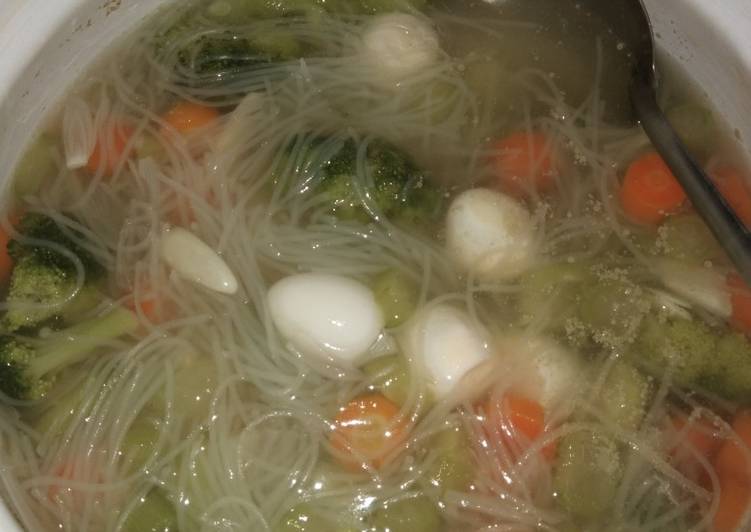 Resep Sop Oyong untuk batita, Anti Gagal