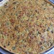 Tarta de verduras y queso crema
