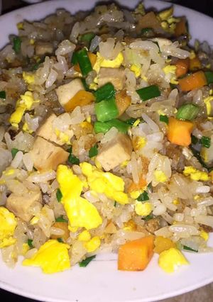 Hình của món Xôi rang.