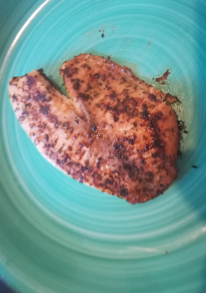 Una foto de Filete de pescado con finas hierbas