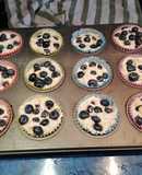 Áfonyás muffin