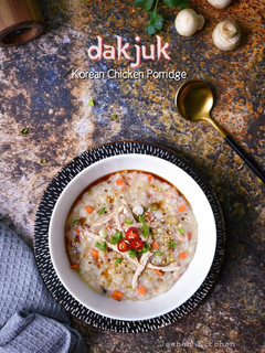 Foto resep Dakjuk (Korean Chicken Porridge)