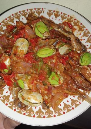 Foto resep Sambel Pete Ikan Asin
