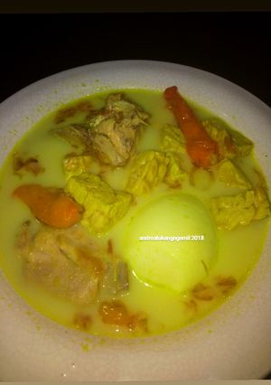 Foto resep Ayam Kari Sehat & Sederhana (tanpa santan)